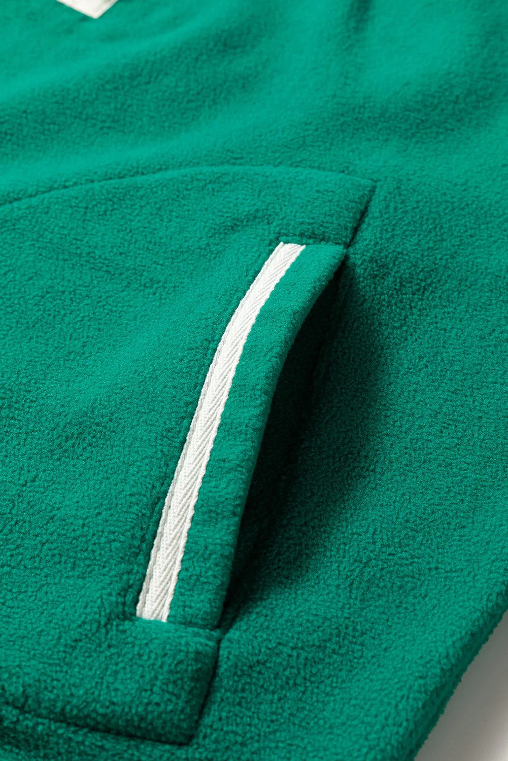 Threaded Pear Ava Contrast Trim Fleece Plus Sweatshirt - Image 13
