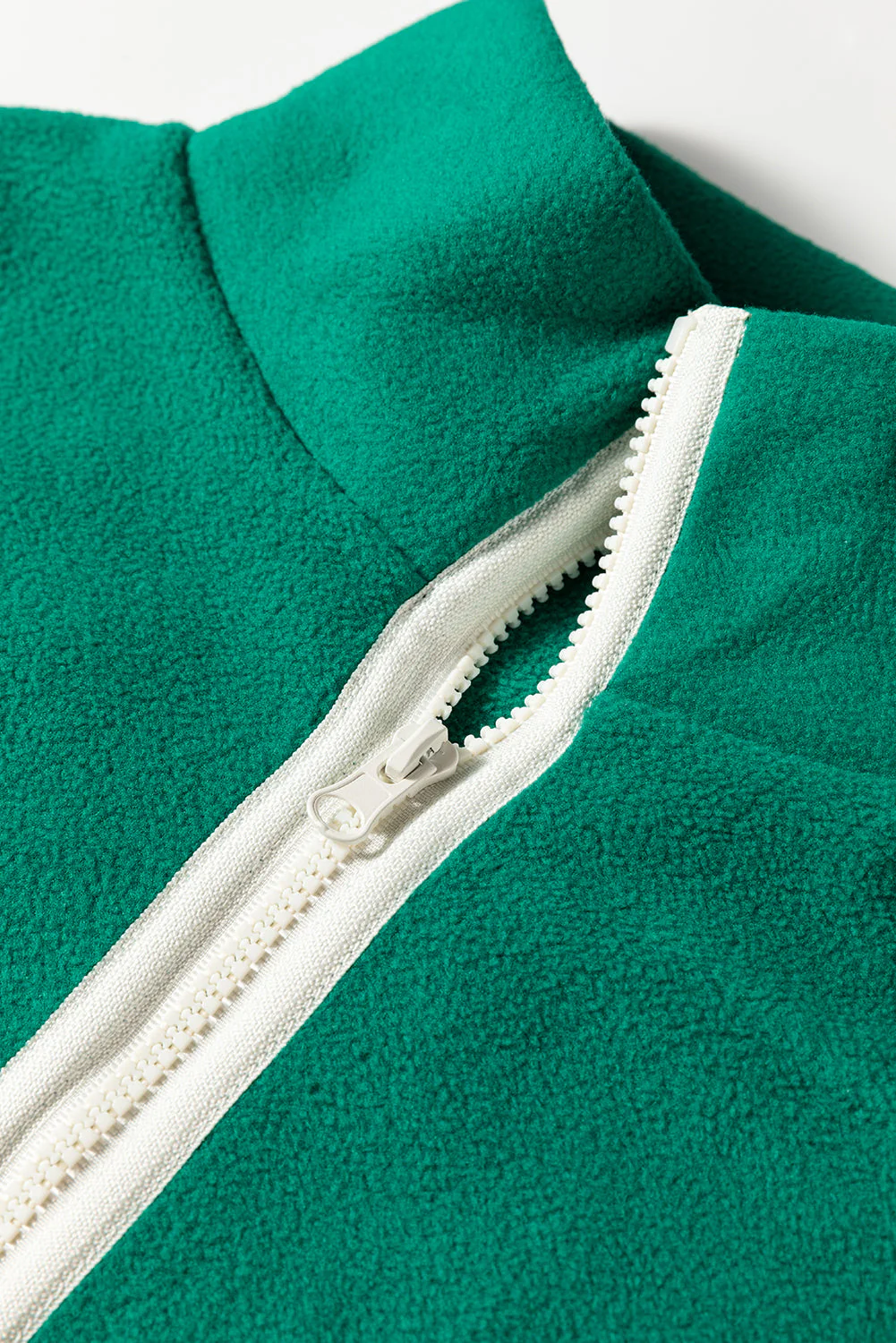 Threaded Pear Ava Contrast Trim Fleece Plus Sweatshirt - Image 15