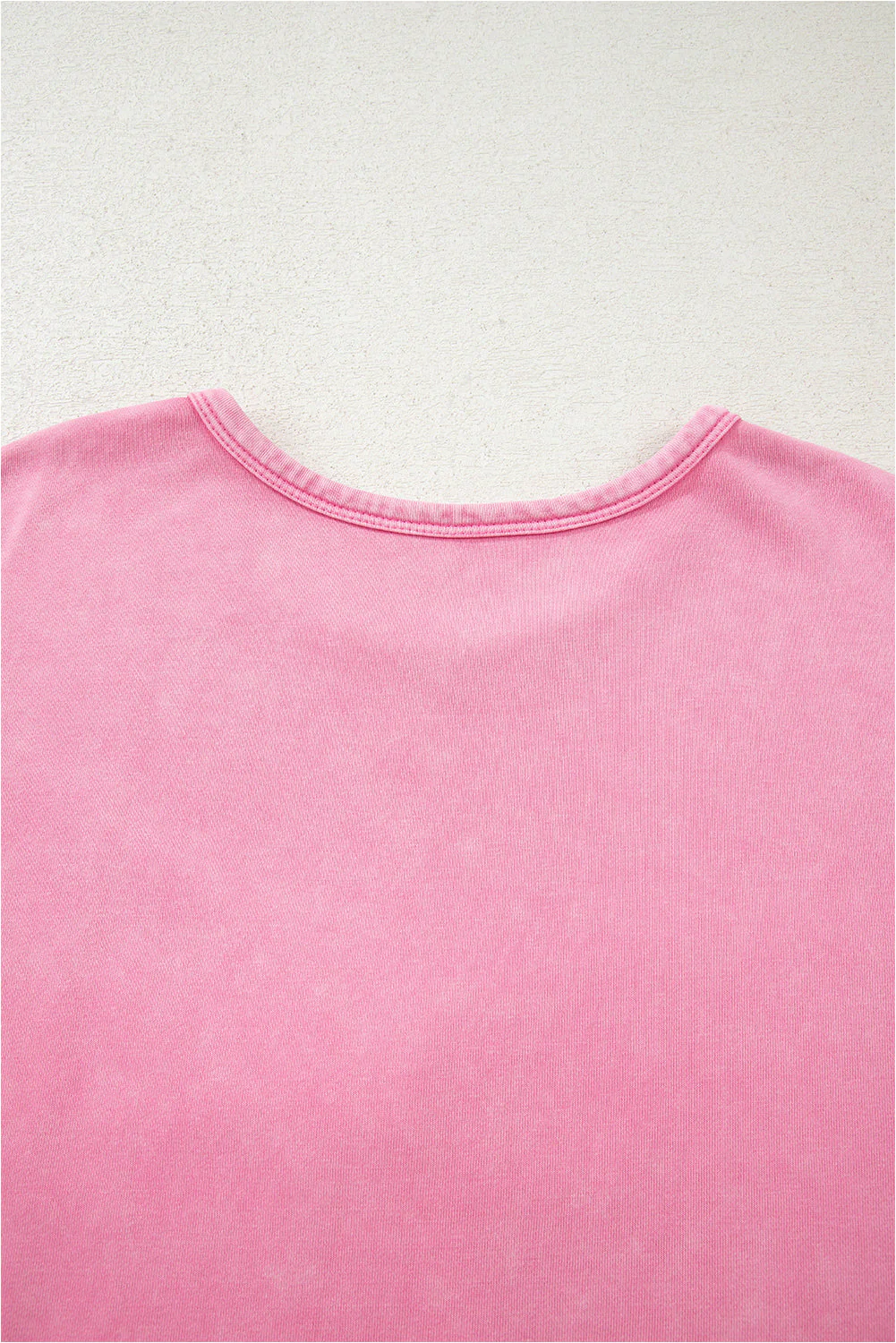 Threaded Pear Bonbon Waffle Bowknot Patchwork Graphic Mineral Wash Plus Size Sweatshirt - Image 11