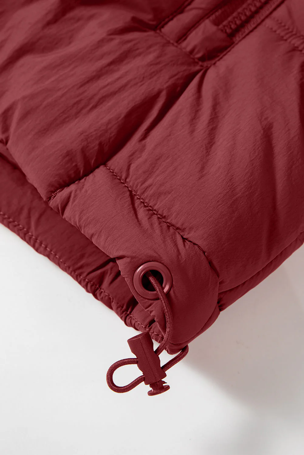 Threaded Pear Clare Side Hooded Puffer Vest - Image 5