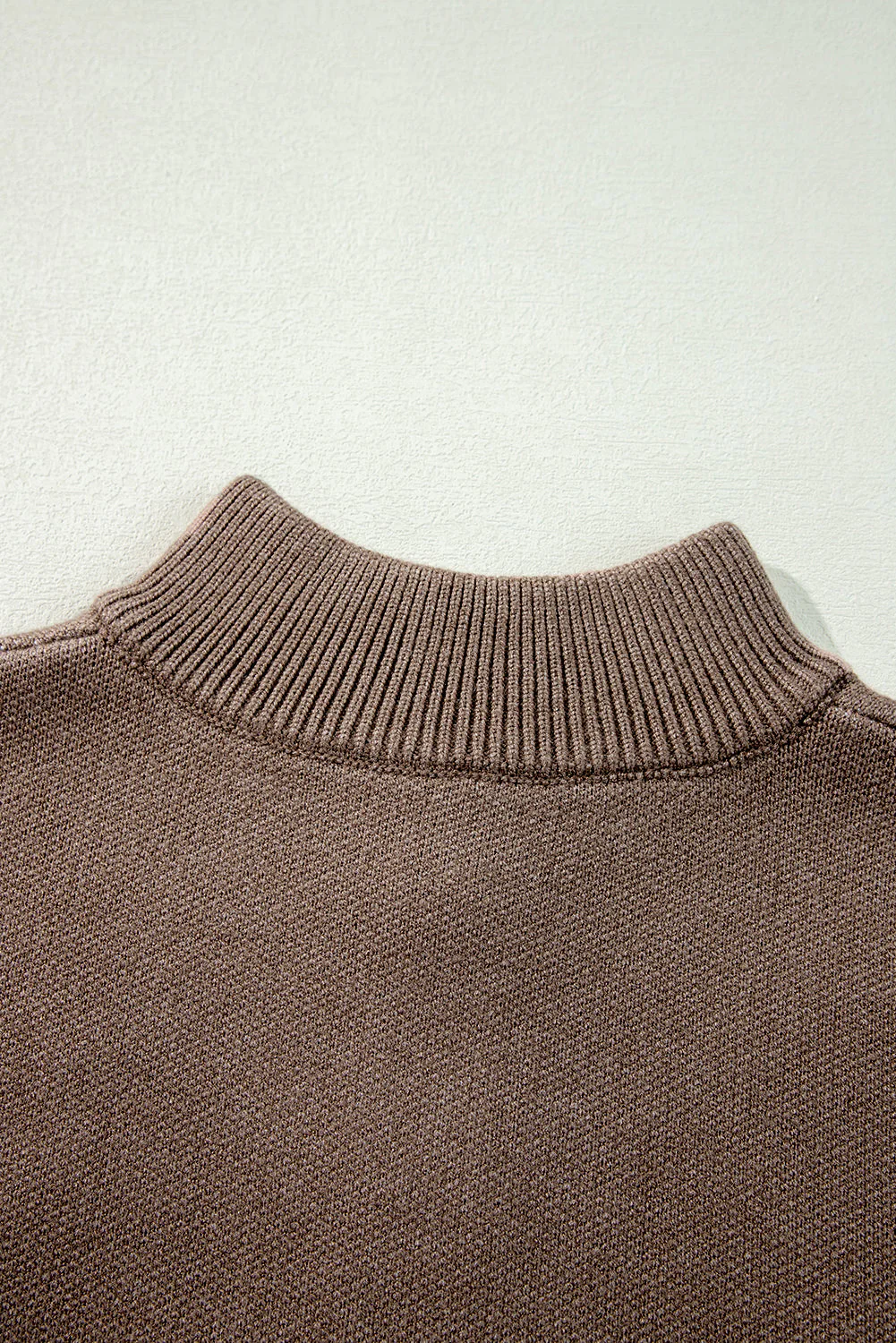 Threaded Pear Eleanor Half Zipper Stand Sweater - Image 4