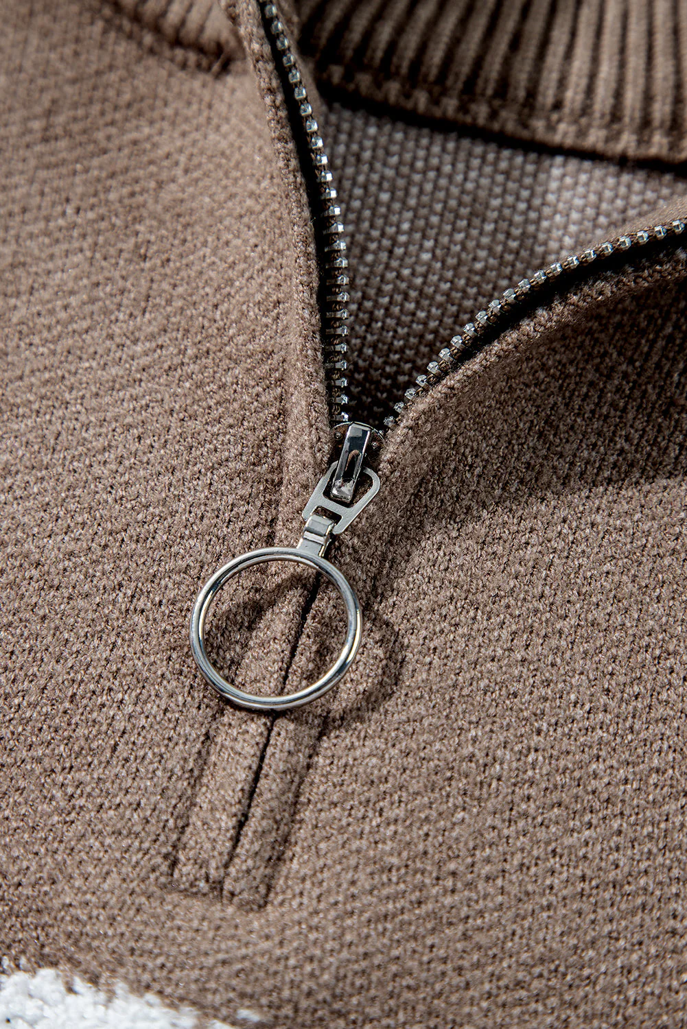 Threaded Pear Eleanor Half Zipper Stand Sweater - Image 5