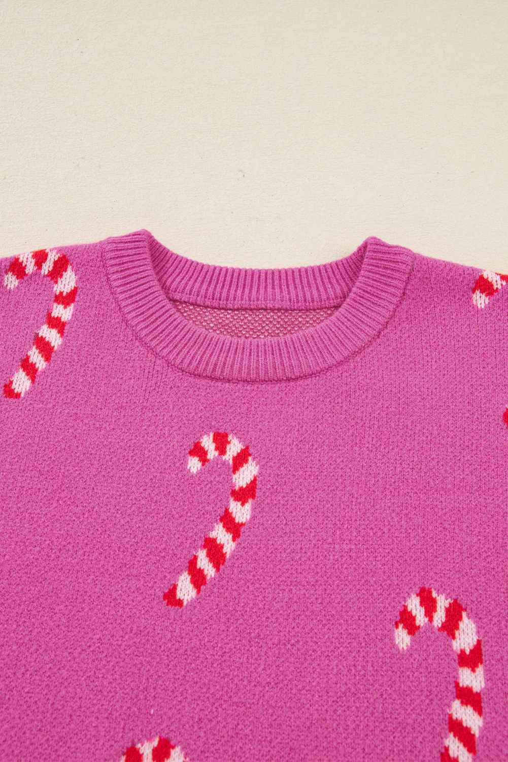 Threaded Pear Ella Holiday Drop Shoulder Sweater - Image 7