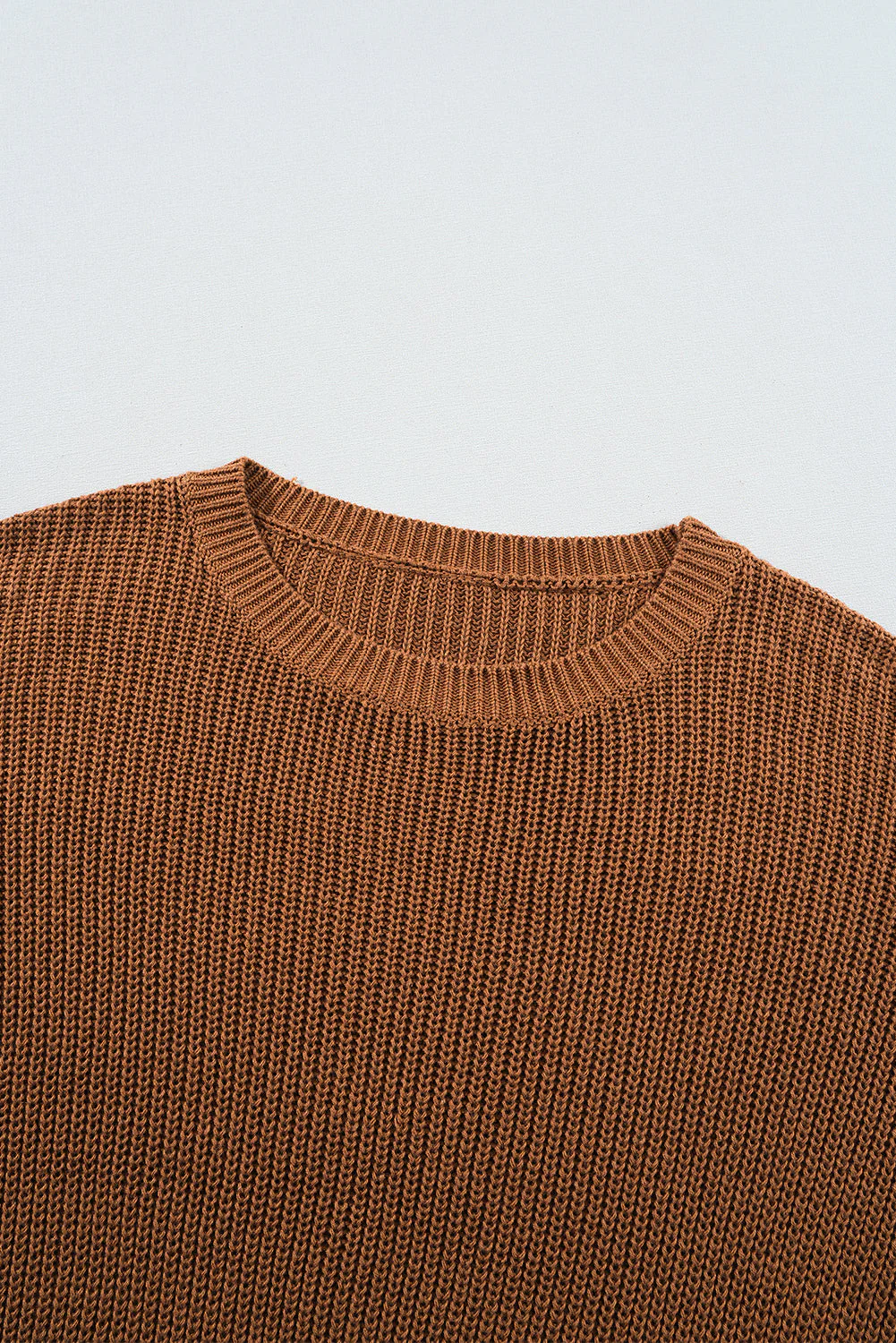 Threaded Pear Evelyn Beaded Drop Shoulder Sweater - Image 8