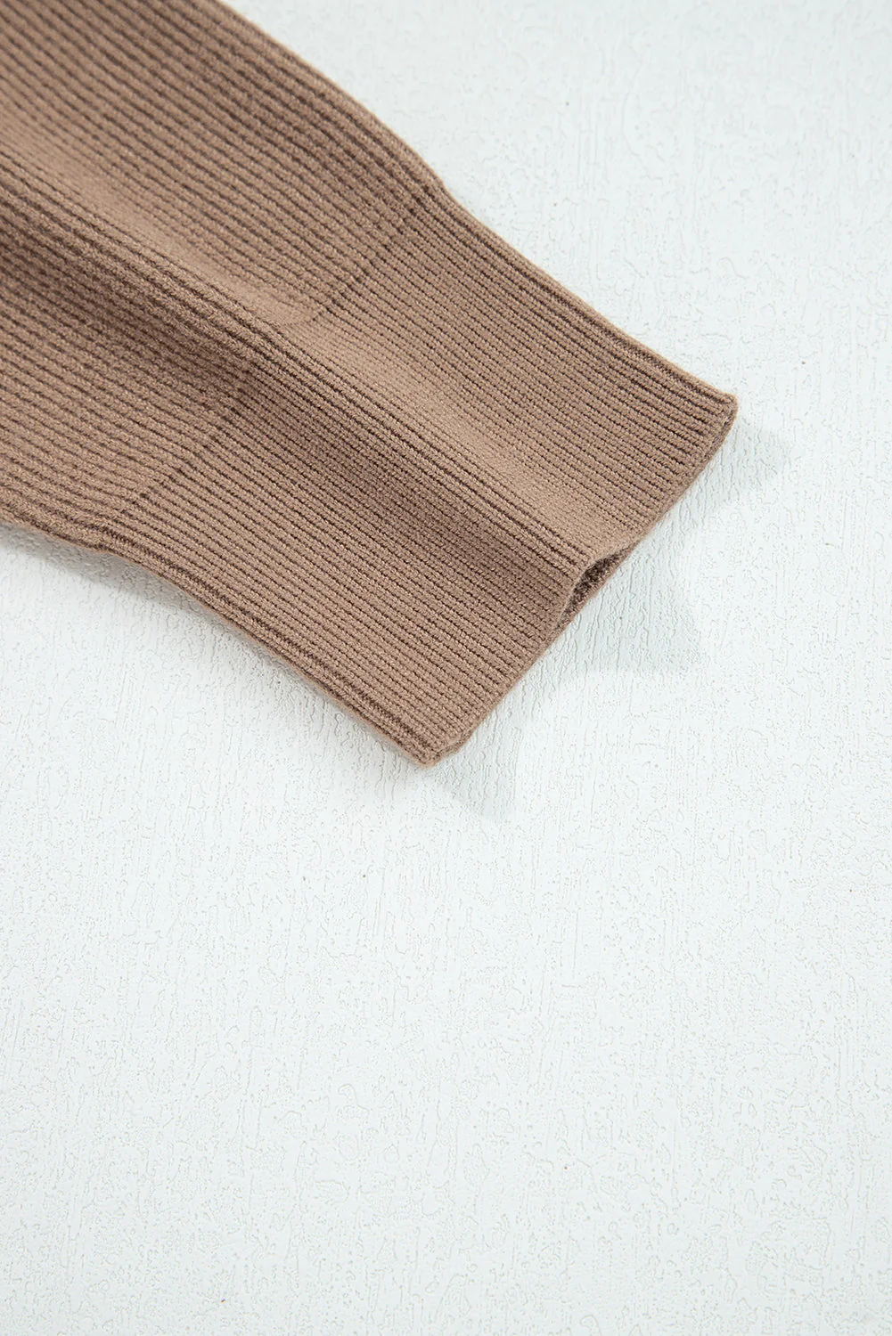 Threaded Pear Jocelyn Block Patchwork Sleeve Sweater - Image 11