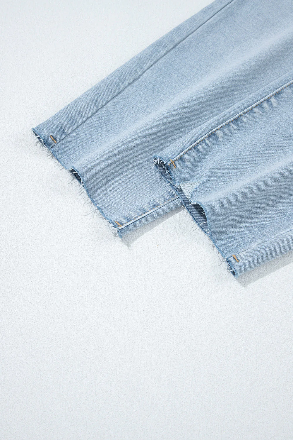 Threaded Pear Kimberly Length Distressed Skinny Jeans - Image 8