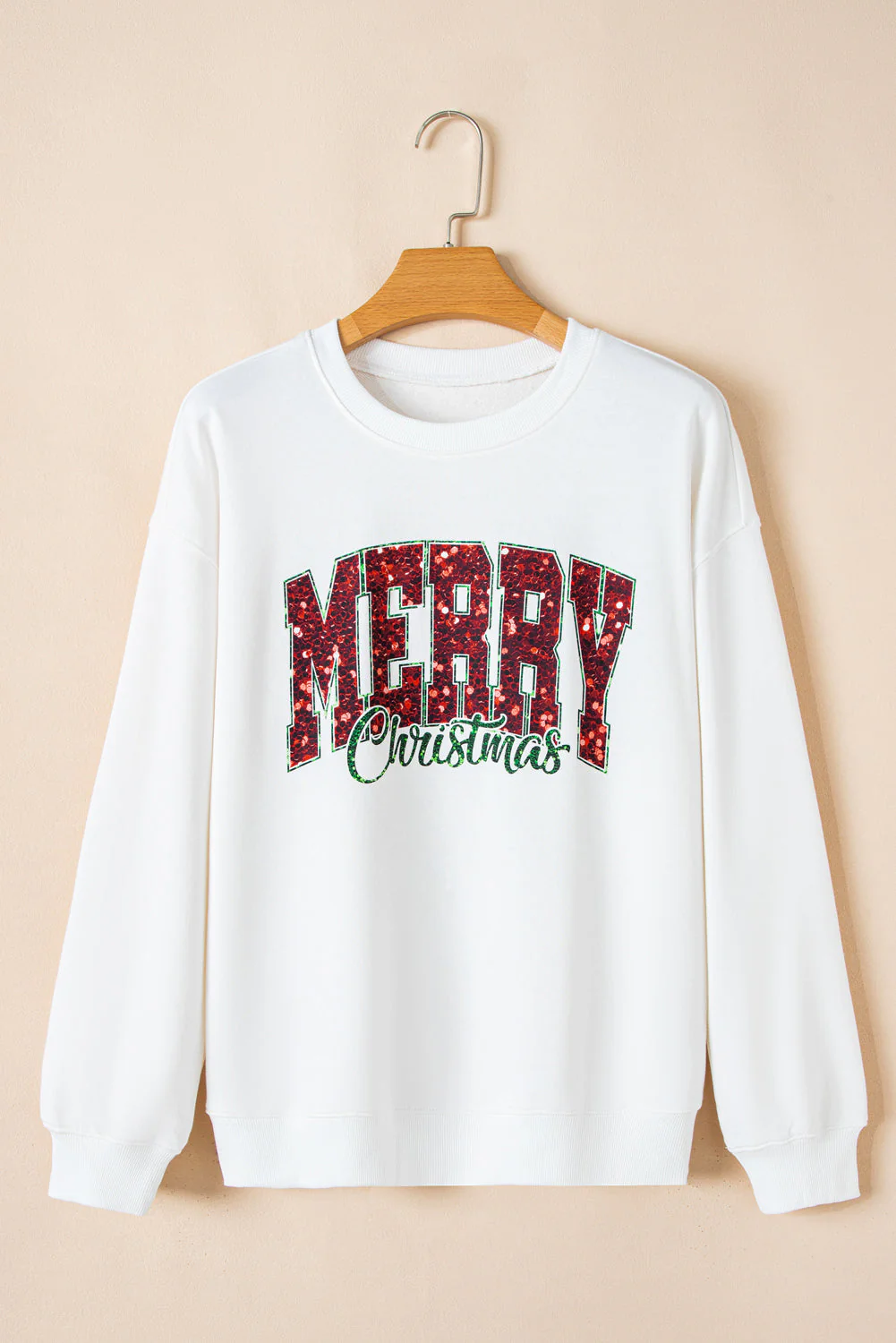 Threaded Pear Madison Transfer Printing Crewneck Pullover - Image 4