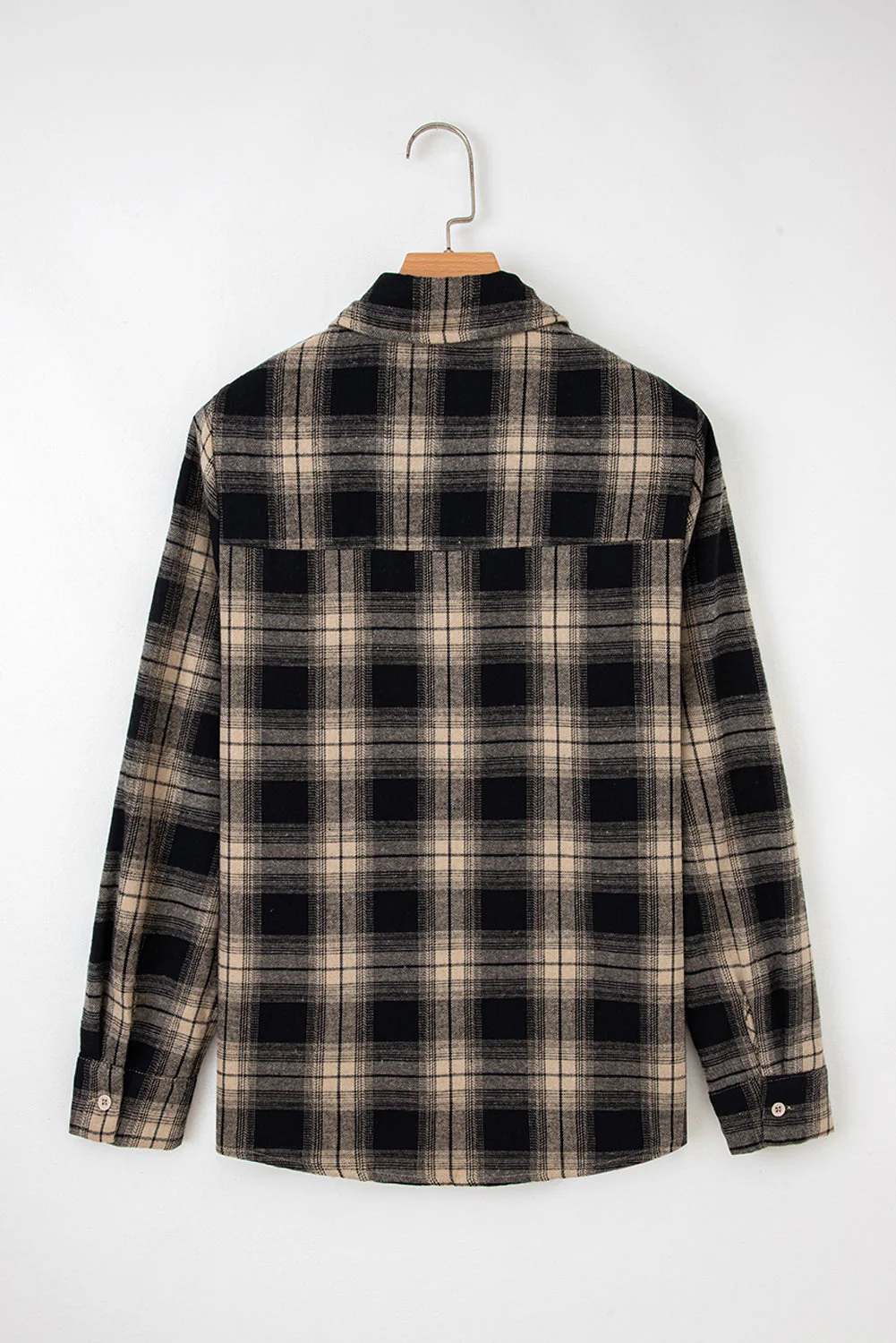 Threaded Pear Meredith Double Flap Brushed Shacket - Image 2