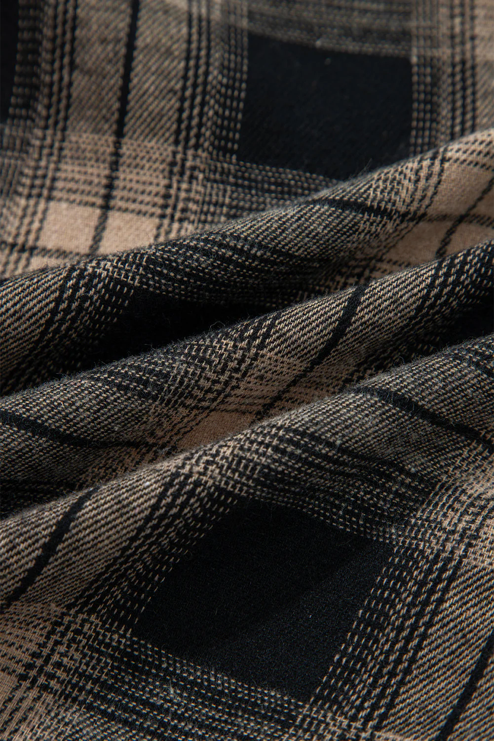 Threaded Pear Meredith Double Flap Brushed Shacket - Image 3