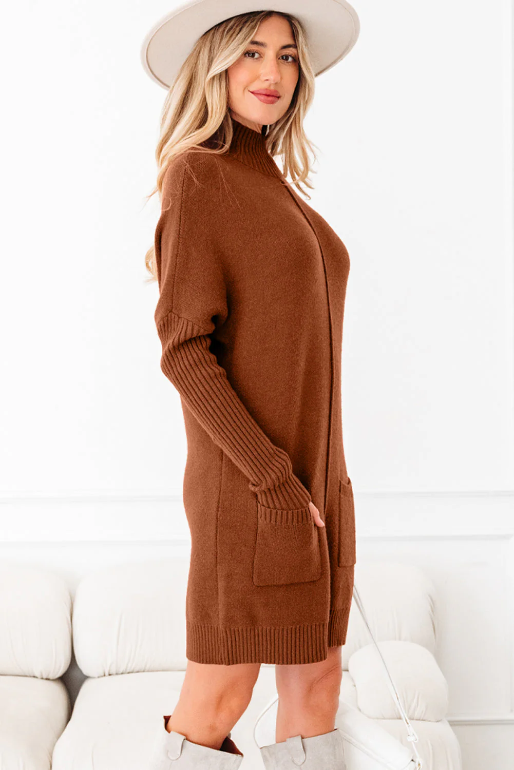 Threaded Pear Mia Center Seam Shift Sweater - Image 3