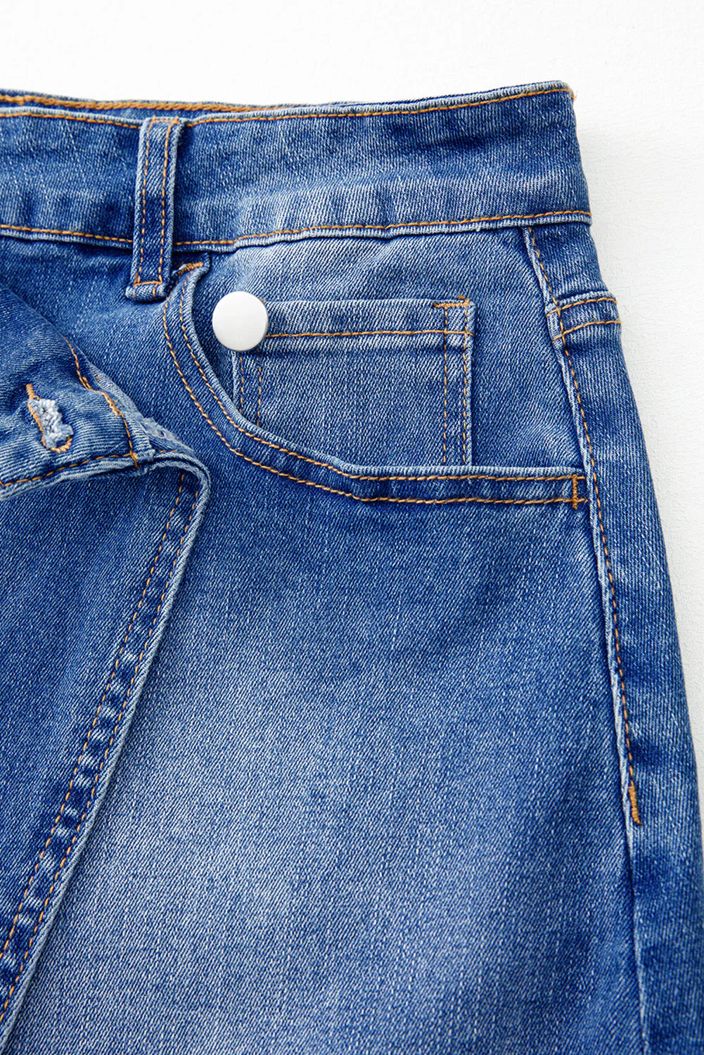 Threaded Pear Renamara Crossed Waist Mini Skirt - Image 6