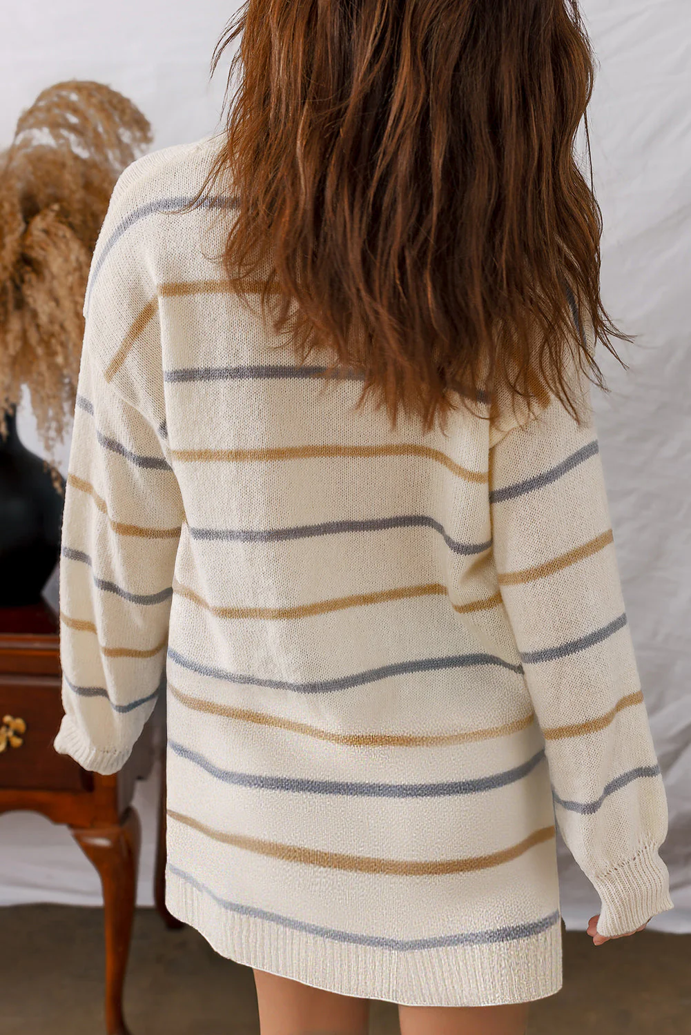 Threaded Pear Scarlett Drop Shoulder Shift Sweater - Image 2