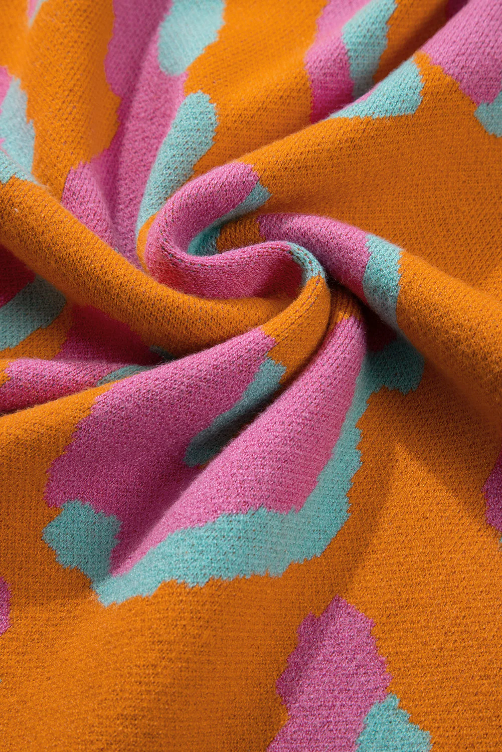 Threaded Pear Sophia Colorblock Ribbed Edge Sweater - Image 5