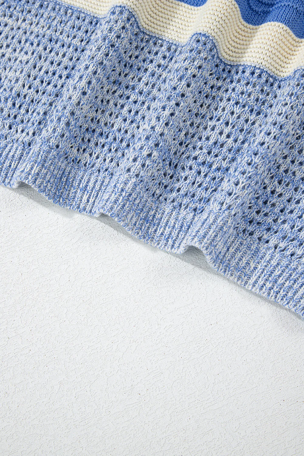 Threaded Pear Sophia Stitch Puff Sleeve Sweater - Image 8