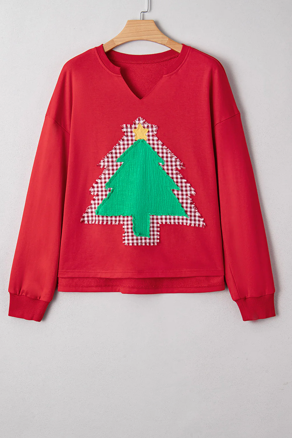 Threaded Pear Taraette Patched Drop Shoulder Sweatshirt - Image 3