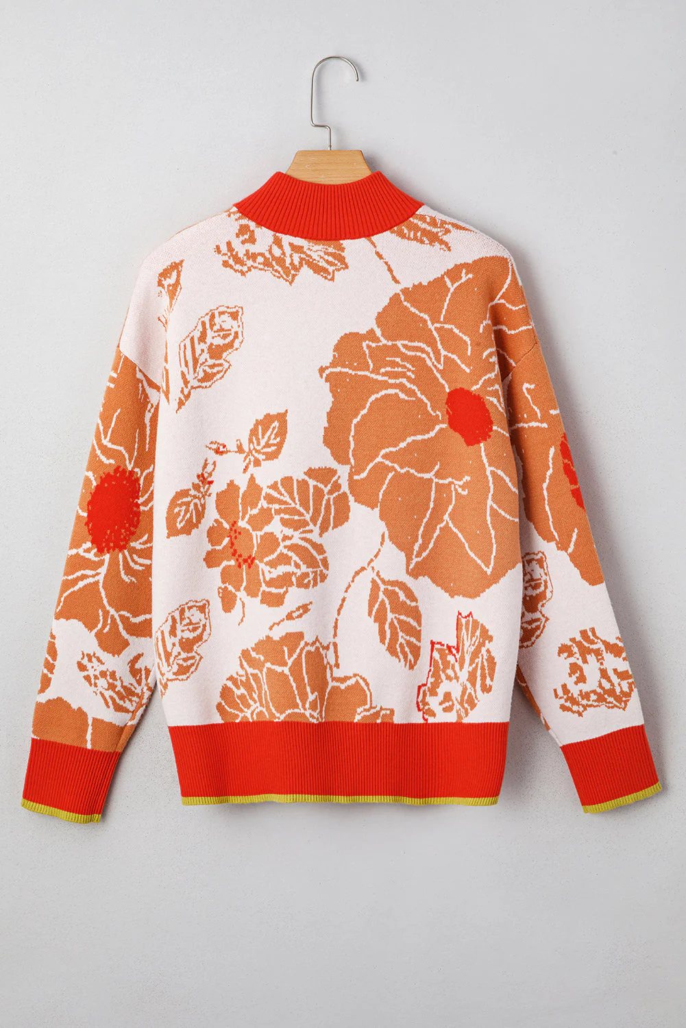 Threaded Pear Theaella Zip Collared Pullover Sweater - Image 6