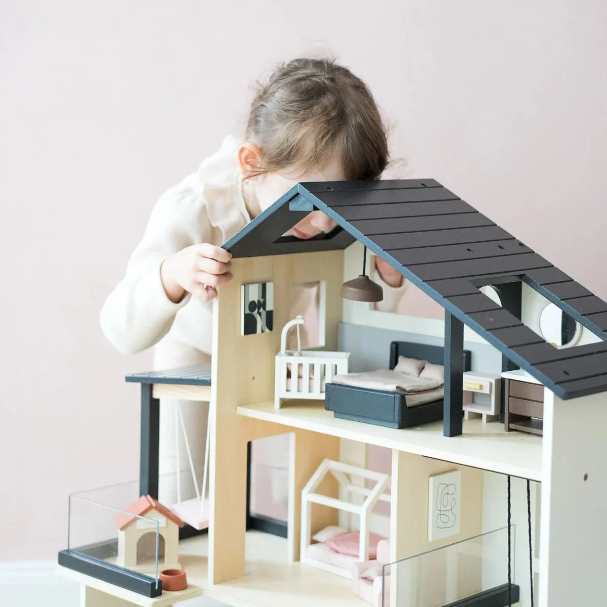 Tiny Land® Sweetwood Edge Dollhouse - Image 5