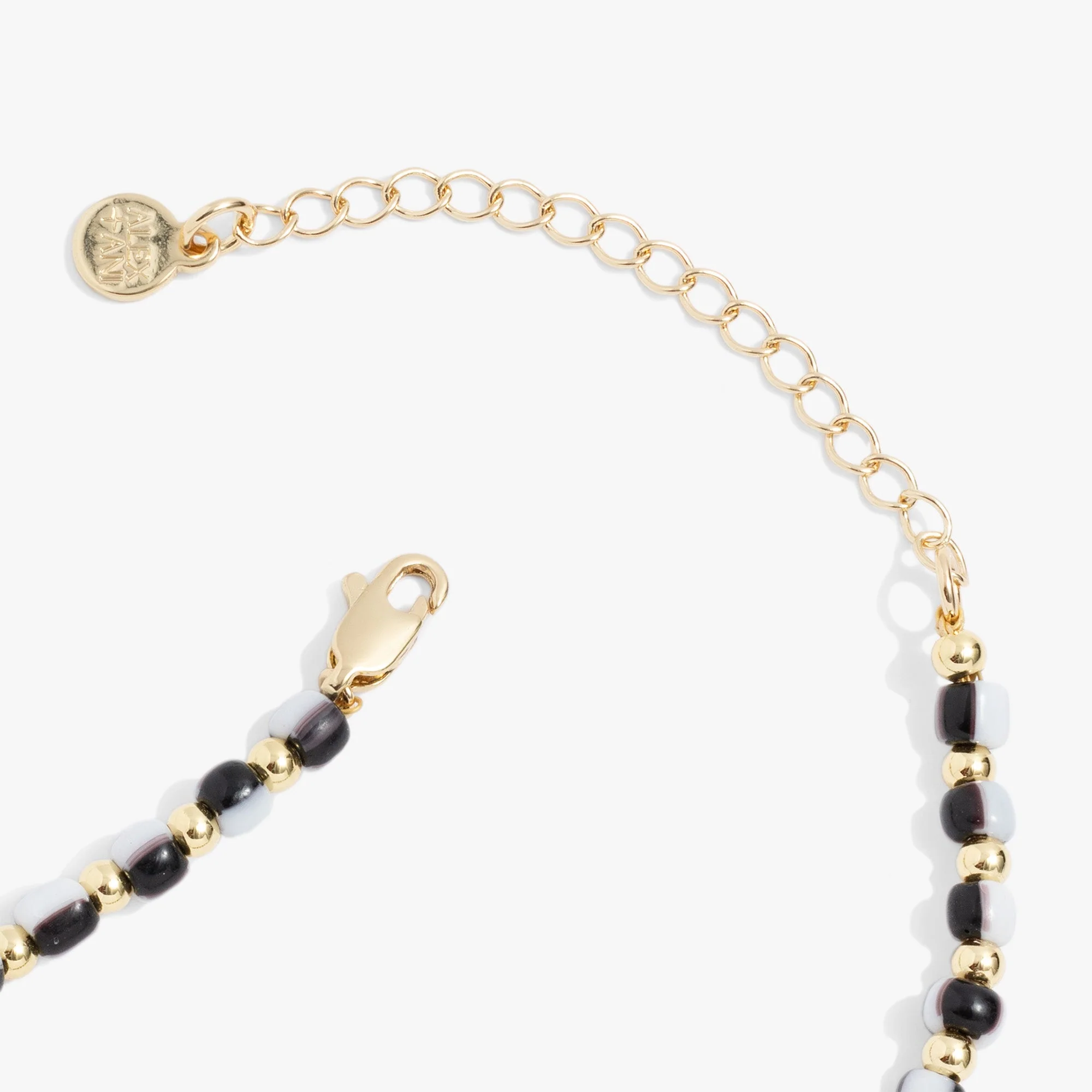 Toile Beaded Palm Pendant Necklace - Image 3
