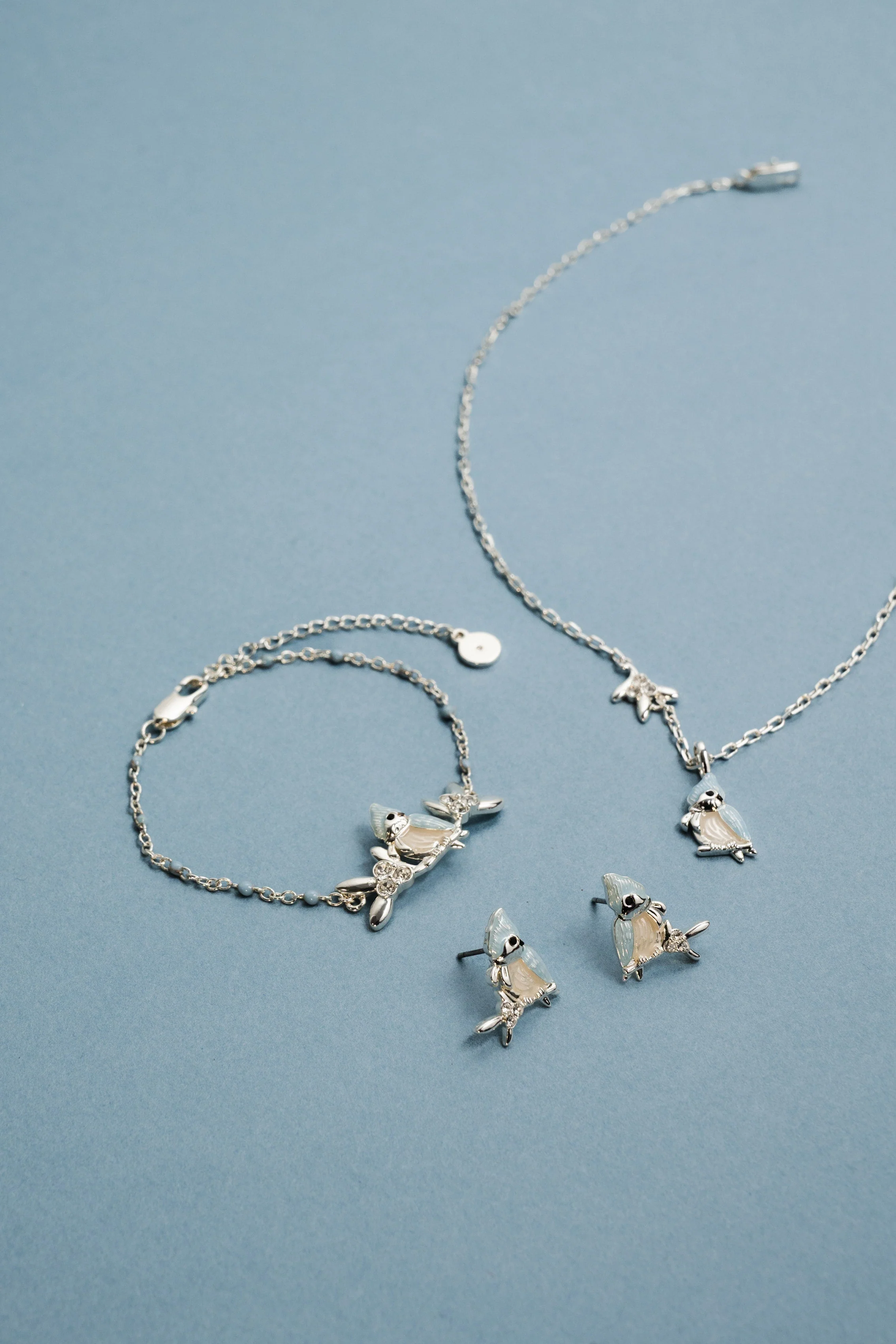 Tufted Titmouse Bird Pendant Necklace - Image 6