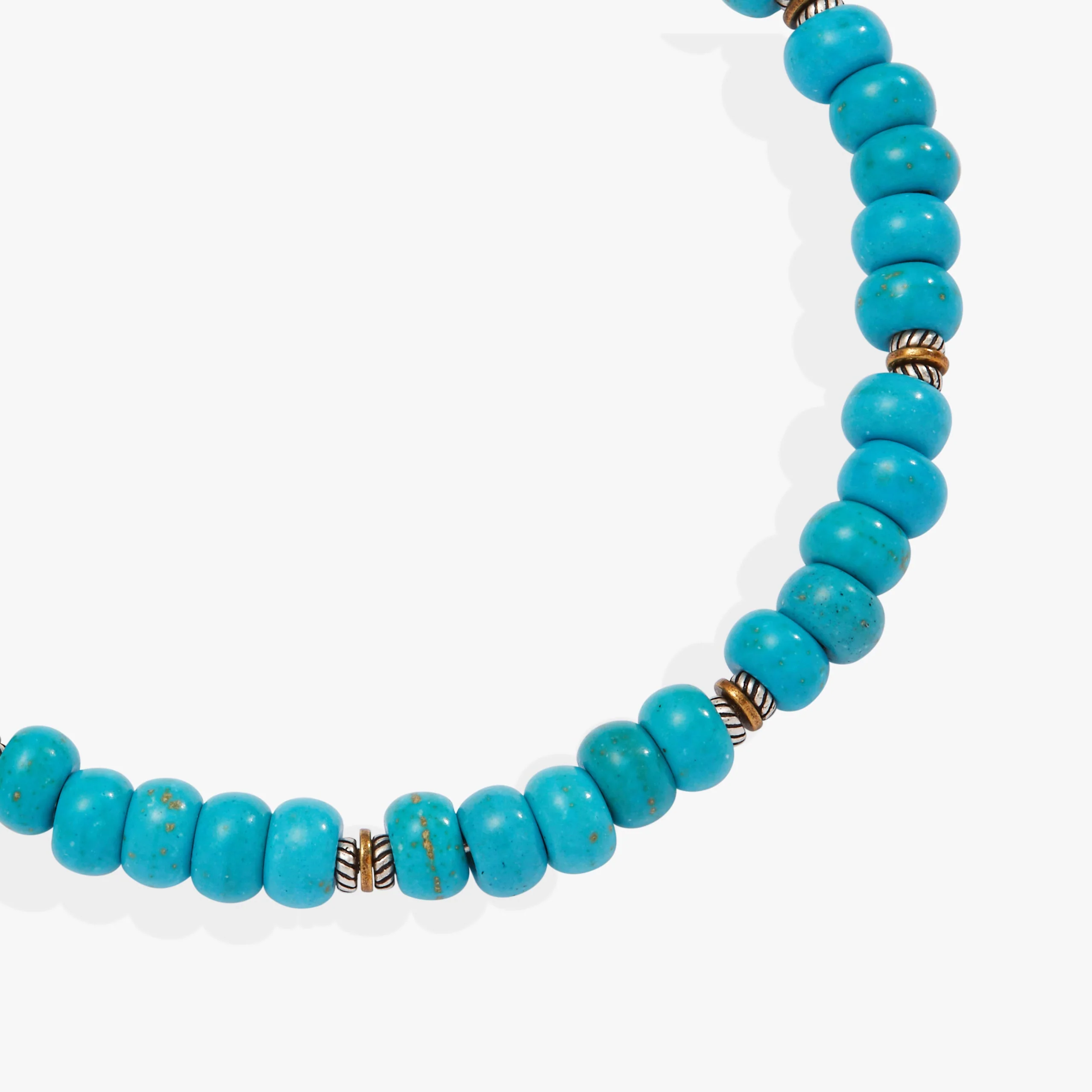 Untamed Turquoise Beaded Bangle - Image 2