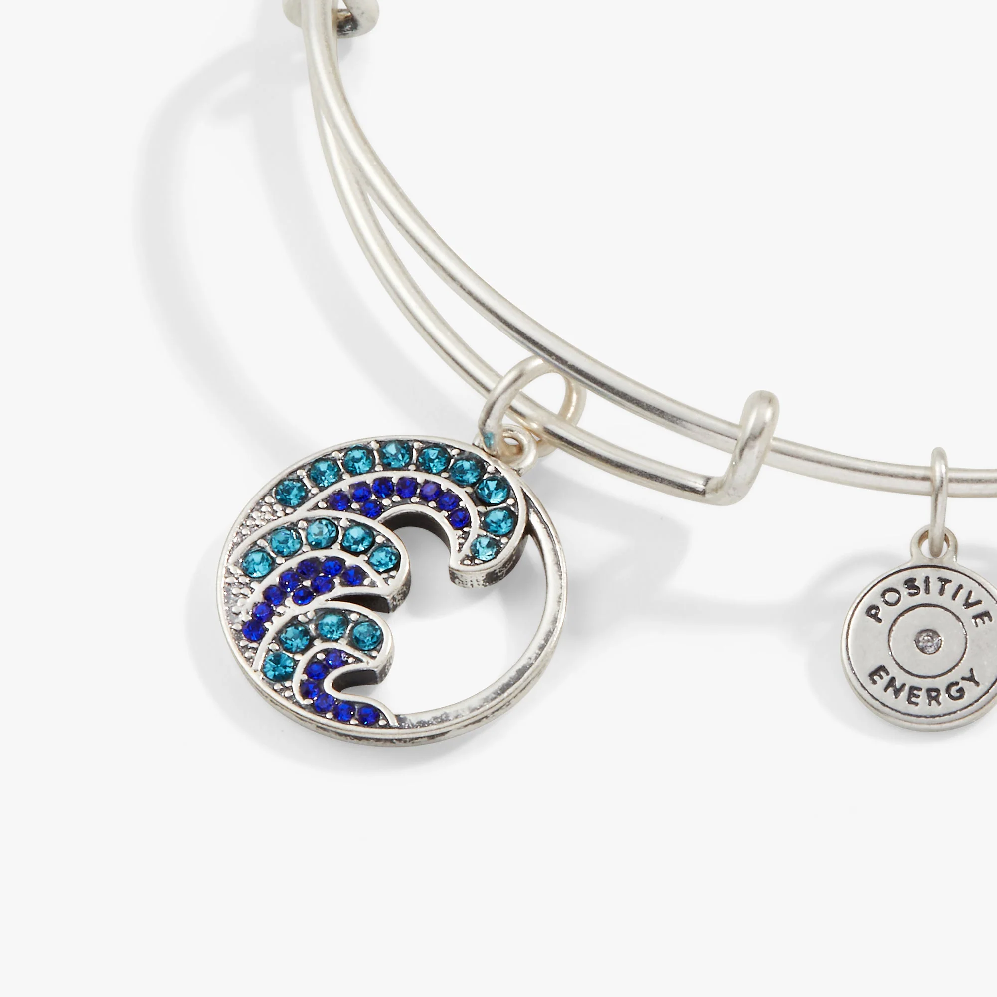 Wave Charm Bangle - Image 2
