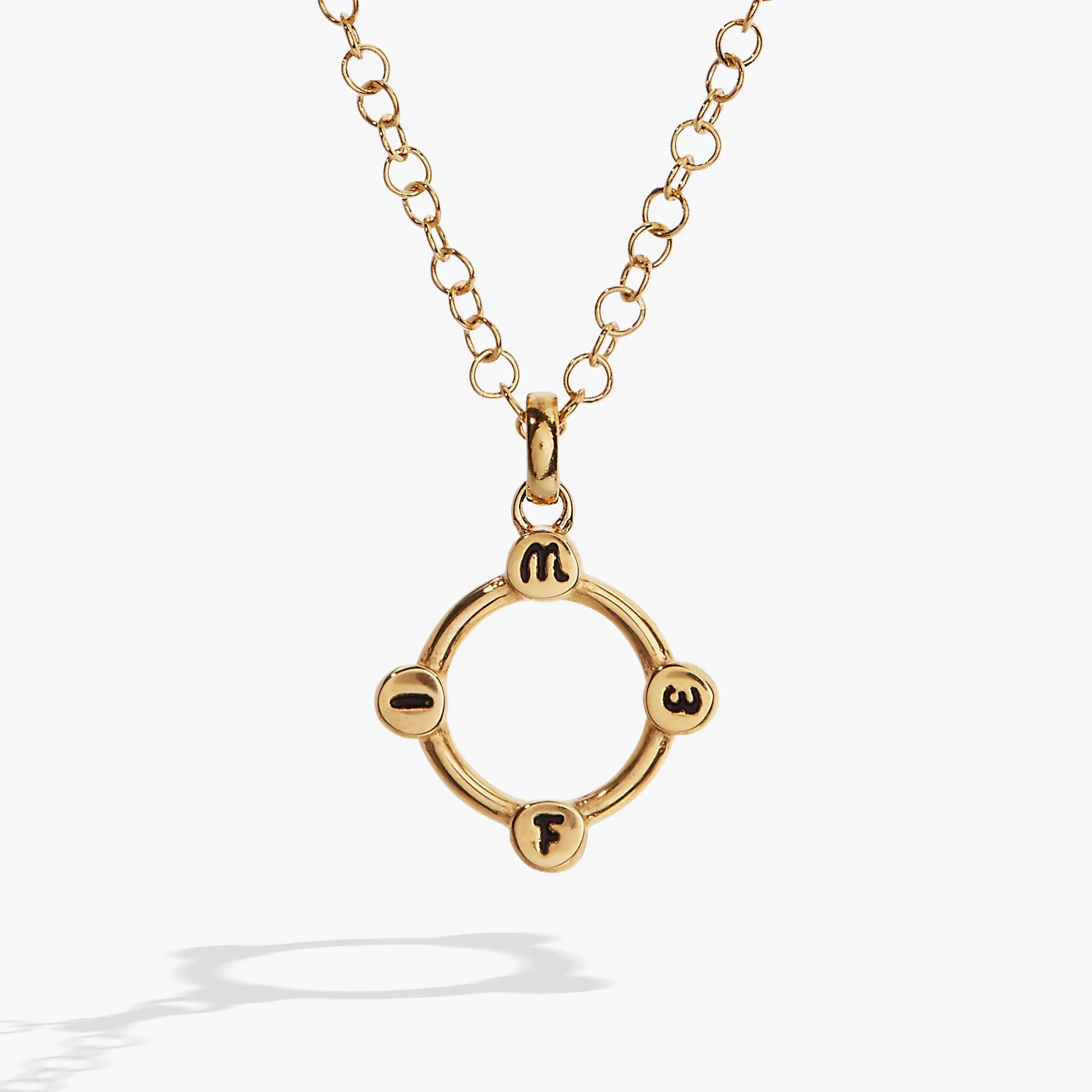 Wife Hidden Message Acrostic Necklace - Image 4