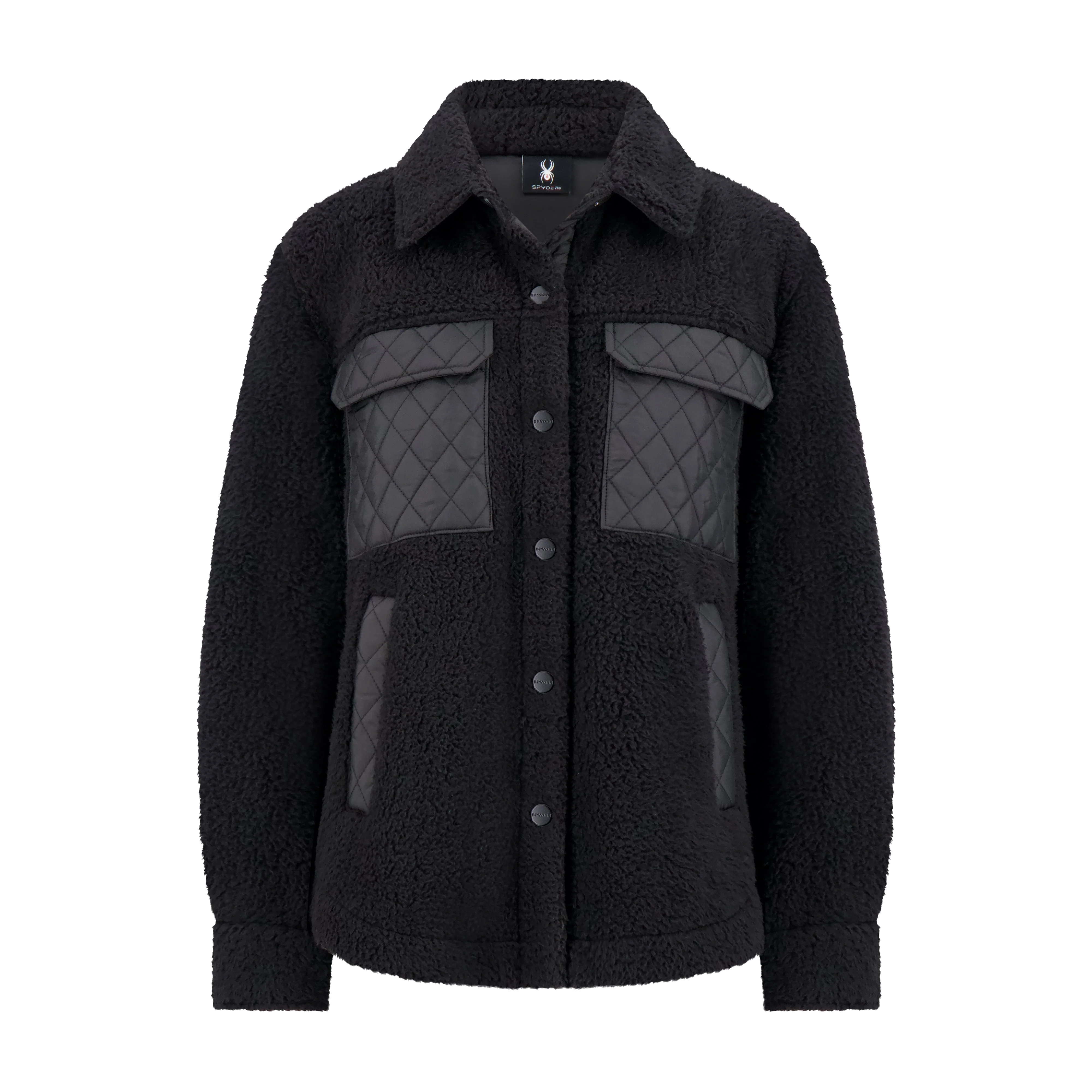 Spyder Women's Sherpa Shacket - Black