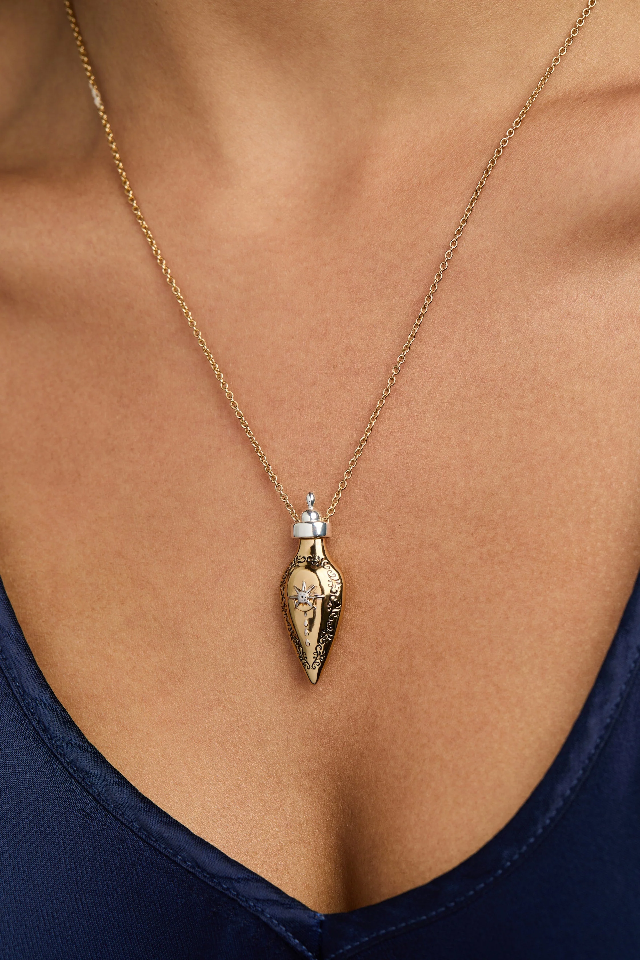 'Written in the Stars' Potion Bottle Slider Necklace - Image 4