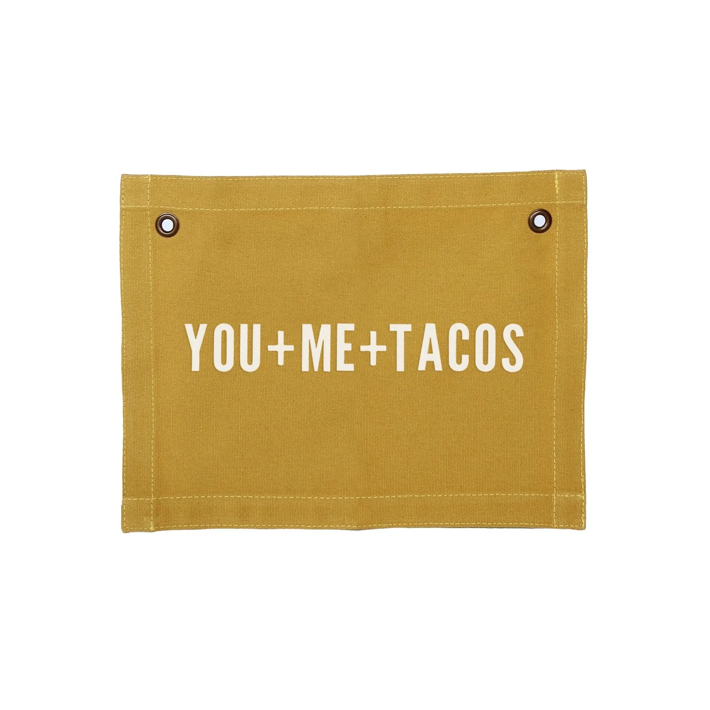 Frankie Jean You+Me+Tacos Small Canvas Flag - Image 3